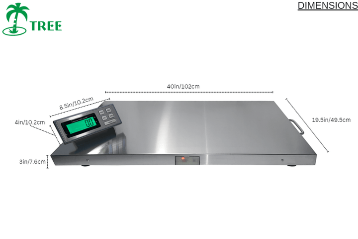 Tree | Veterinary Scale | LVS+ 700 Wireless Large Animal Scale – 700 lb Capacity - Titan Scale USA