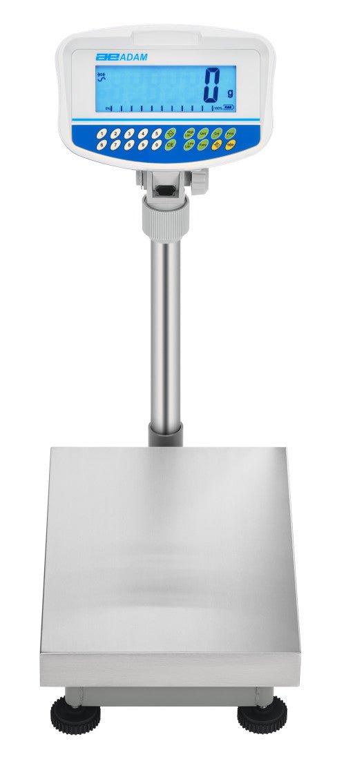 Adam Equipment GBK & GFK Bench & Floor Scale – 16 lb to 1320 lb Capacity, 0.0002 lb to 0.1 lb Graduation, Legal for Trade - Titan Scale USA