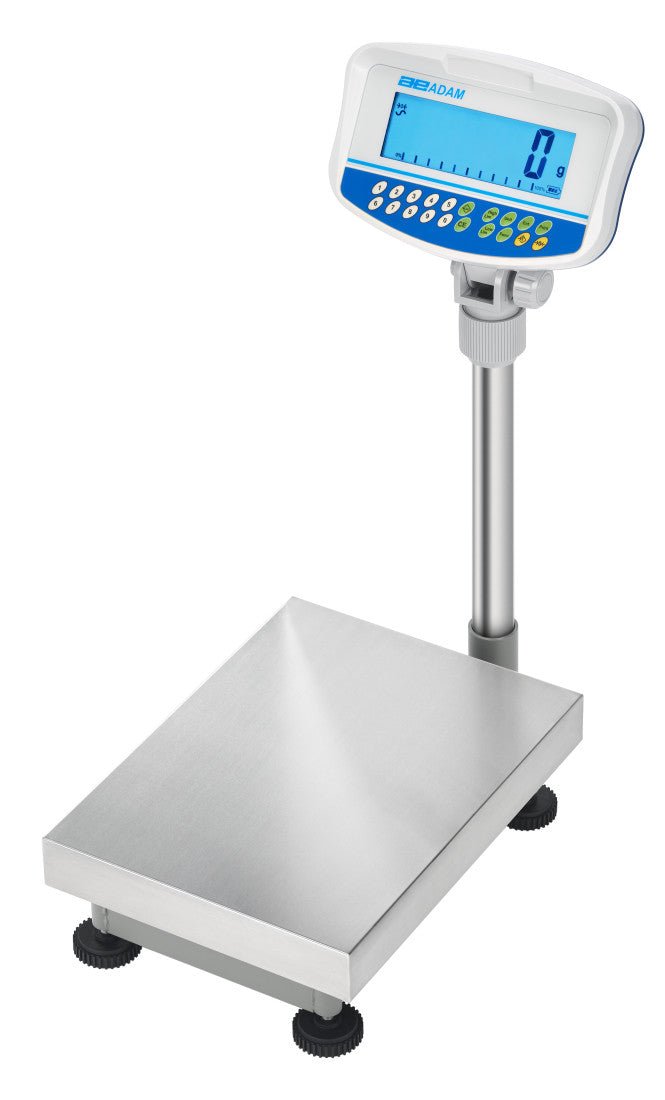 Adam Equipment GBK & GFK Bench & Floor Scale – 16 lb to 1320 lb Capacity, 0.0002 lb to 0.1 lb Graduation, Legal for Trade - Titan Scale USA