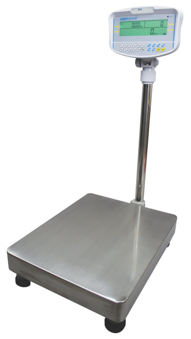 Adam Equipment GFC Floor Counting Scale – 165 to 660 lb, 0.01 to 0.05 lb Graduation - Titan Scale USA