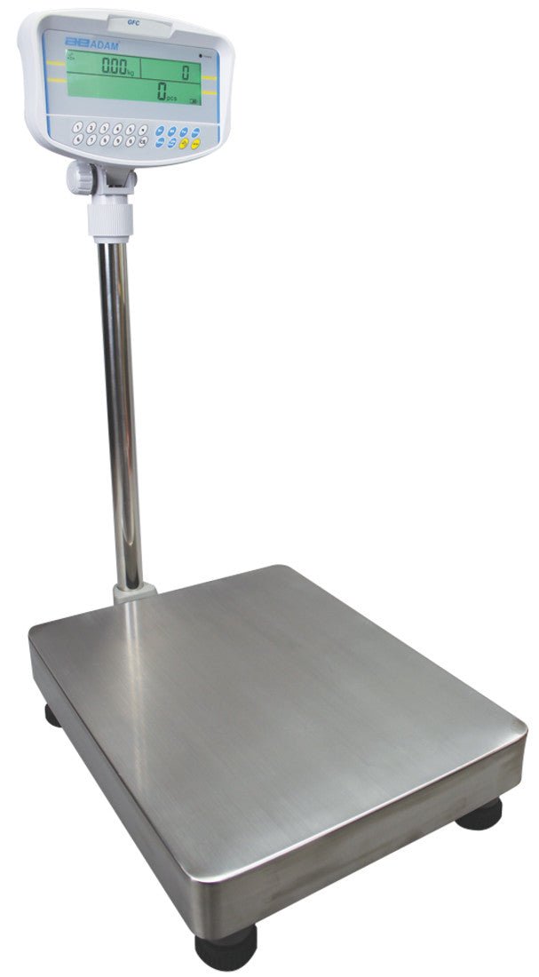 Adam Equipment GFC Floor Counting Scale – 165 to 660 lb, 0.01 to 0.05 lb Graduation - Titan Scale USA