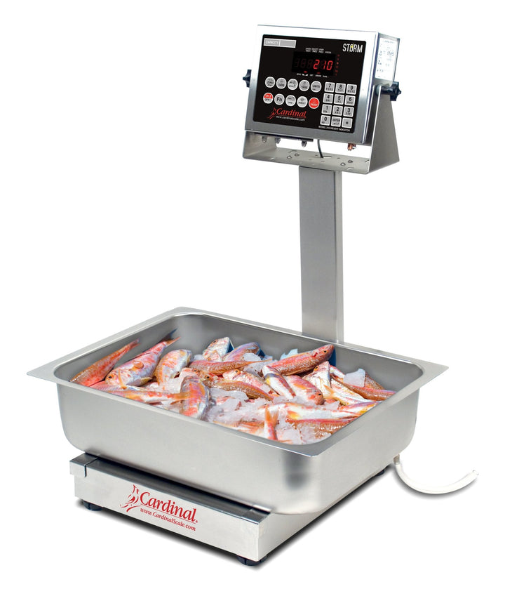 Cardinal EB - 210 Bench Scale - Legal for Trade, LED Display, Stainless Steel - Titan Scale USA