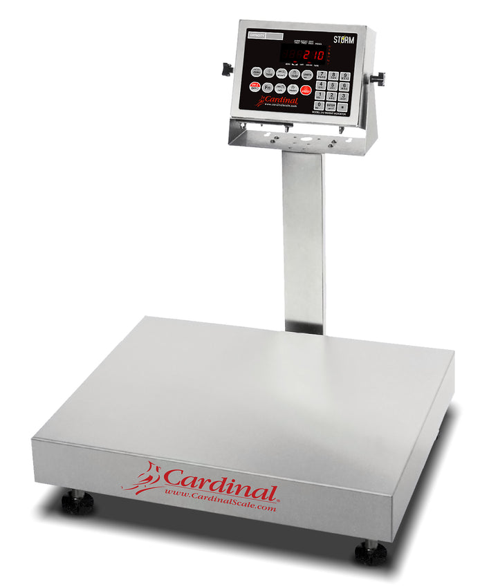 Cardinal EB - 210 Bench Scale - Legal for Trade, LED Display, Stainless Steel - Titan Scale USA