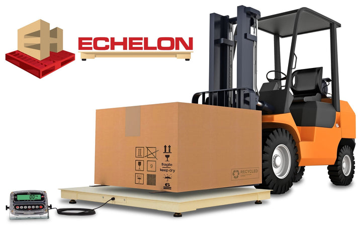 Cardinal Echelon EH Floor Scale with 185 Indicator – NTEP, 5K–10K lb - Titan Scale USA