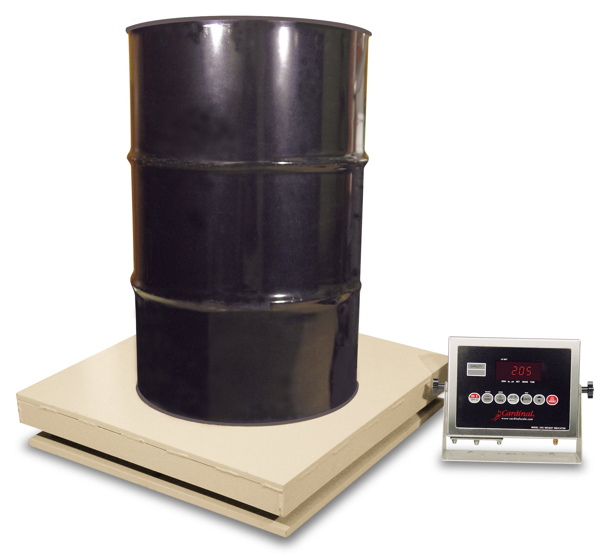 Cardinal Mini Hugger Floor Scale – 500 lb, 24x24, NTEP Certified ...