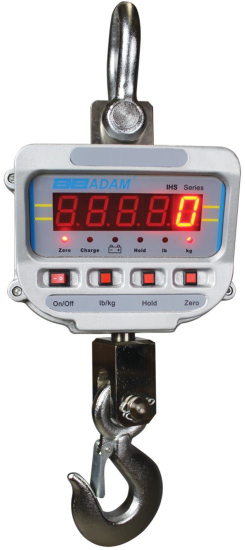 Adam Equipment IHS Crane Scale – 2000 to 20000 lb Capacity, 0.5 to 5 lb Readability - Titan Scale USA