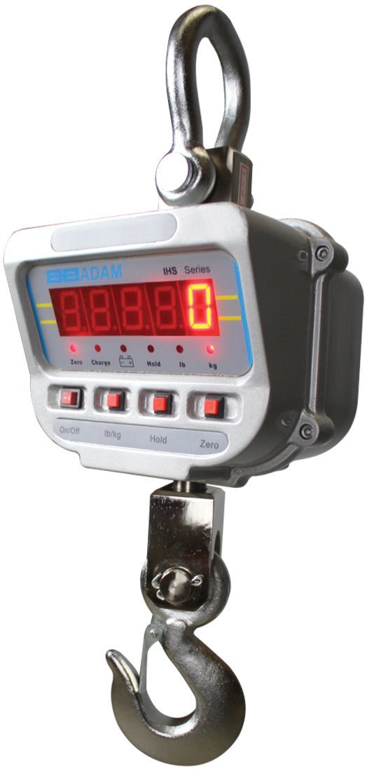 Adam Equipment IHS Crane Scale – 2000 to 20000 lb Capacity, 0.5 to 5 lb Readability - Titan Scale USA
