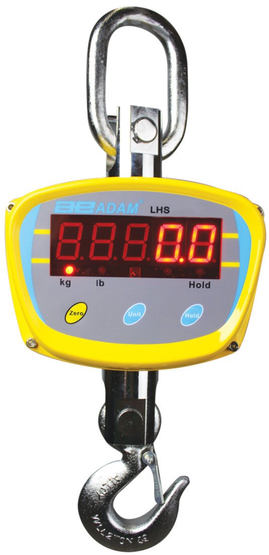 Adam Equipment LHS Crane Scale – 1000 to 4000 lb Capacity, 0.2–1 lb Readability - Titan Scale USA