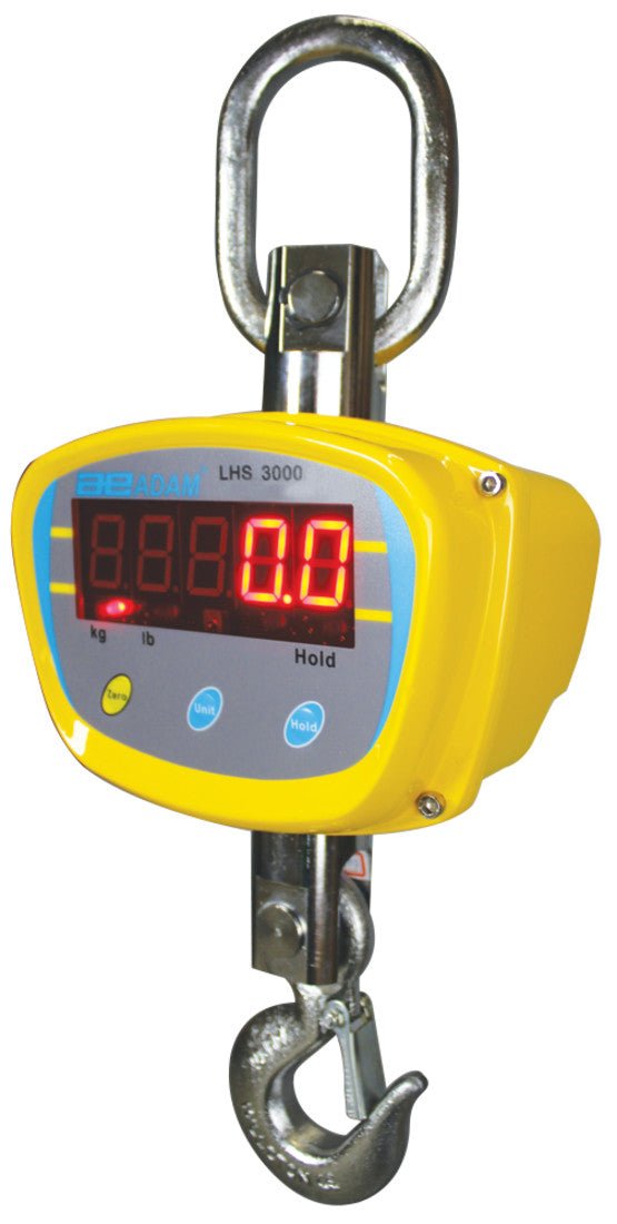 Adam Equipment LHS Crane Scale – 1000 to 4000 lb Capacity, 0.2–1 lb Readability - Titan Scale USA