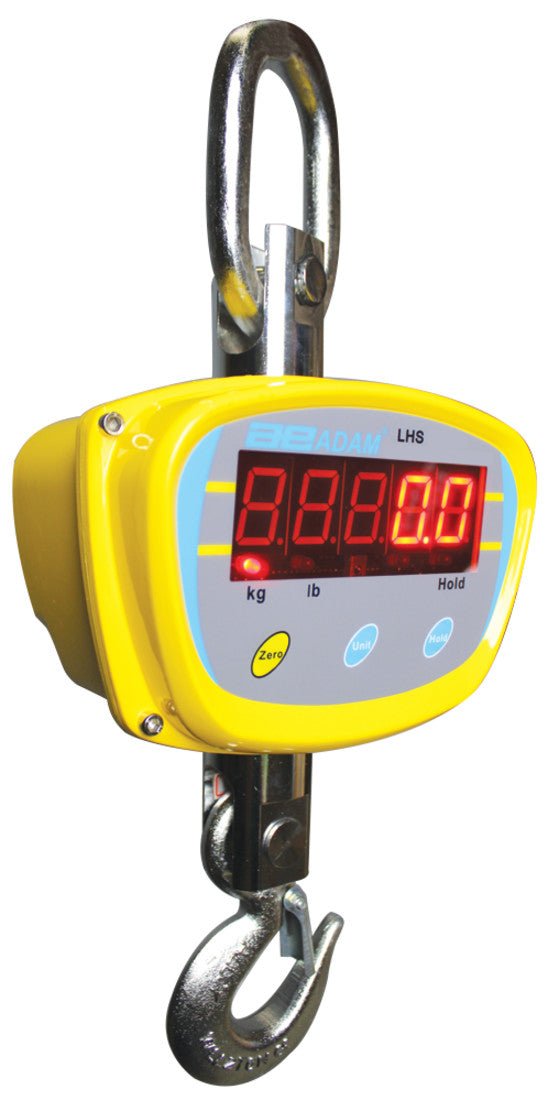 Adam Equipment LHS Crane Scale – 1000 to 4000 lb Capacity, 0.2–1 lb Readability - Titan Scale USA