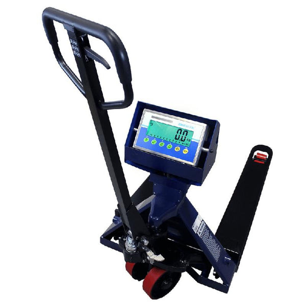 Adam Equipment PTSplus 5000a Pallet Truck Scale – 5000 lb x 1 lb, RS - 232, IP67 Indicator - Titan Scale USA