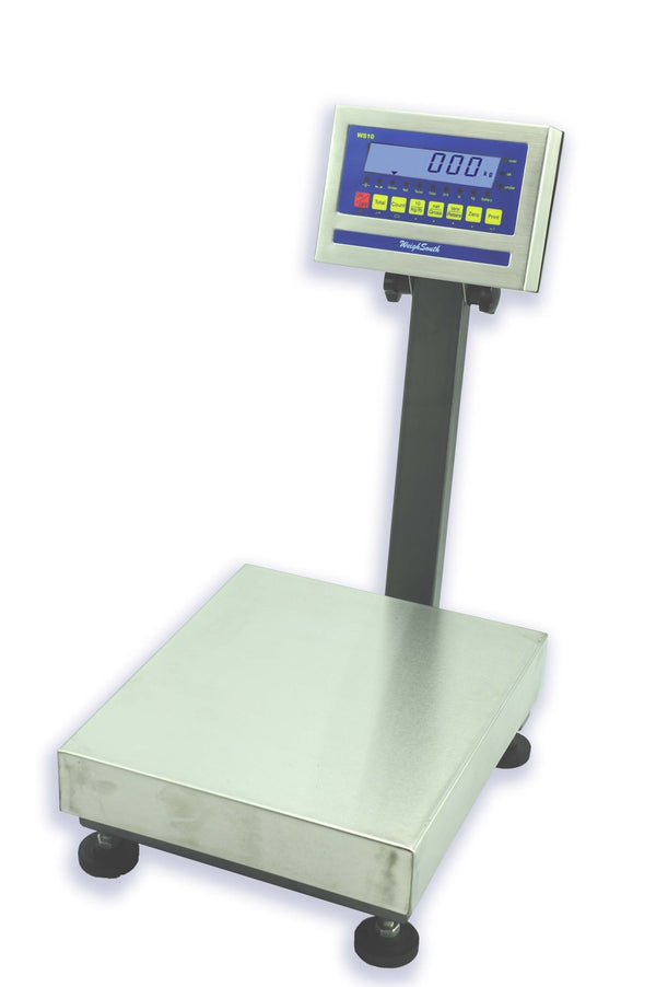 WeighSouth WS Series Bench Scale – 60 to 600 lb, 0.01 to 0.2 lb Graduation, Legal for Trade - Titan Scale USA